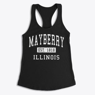 Mayberry Illinois Classic Established Women's Racerback Tank