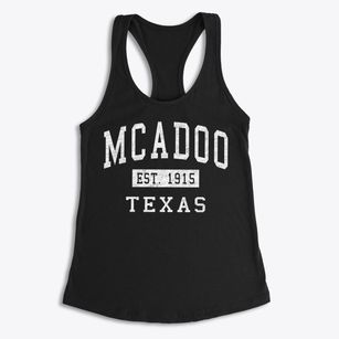 Mcadoo Texas Classic Established Women's Racerback Tank