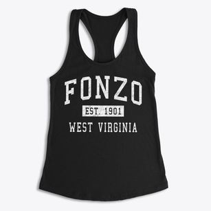 Fonzo West Virginia Classic Established Women's Racerback Tank