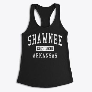 Shawnee Arkansas Classic Established Women's Racerback Tank