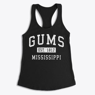 Gums Mississippi Classic Established Women's Racerback Tank