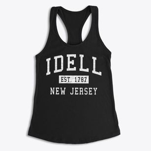 Idell New Jersey Classic Established Women's Racerback Tank