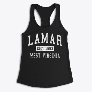 Lamar West Virginia Classic Established Women's Racerback Tank