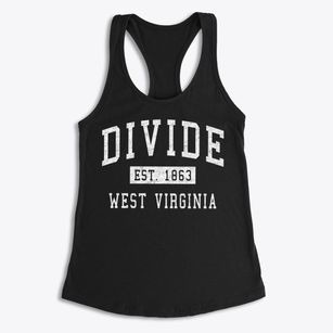 Divide West Virginia Classic Established Women's Racerback Tank
