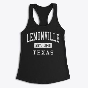 Lemonville Texas Classic Established Women's Racerback Tank