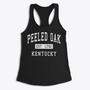 Peeled Oak Kentucky Classic Established Women's Racerback Tank