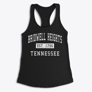Bridwell Heights Tennessee Classic Established Women's Racerback Tank