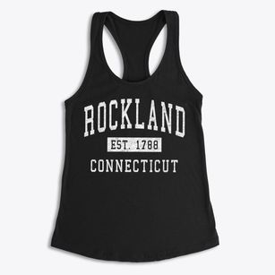 Rockland Connecticut Classic Established Women's Racerback Tank
