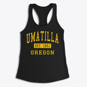 Umatilla Oregon Classic Established Women's Racerback Tank