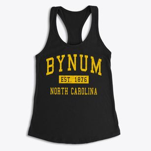 Bynum North Carolina Classic Established Women's Racerback Tank