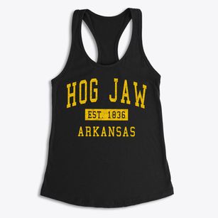 Hog Jaw Arkansas Classic Established Women's Racerback Tank