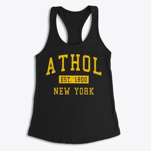 Athol New York Classic Established Women's Racerback Tank