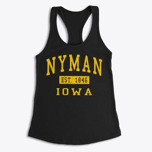 Nyman Iowa Classic Established Women's Racerback Tank