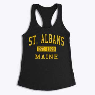 St. Albans Maine Classic Established Women's Racerback Tank