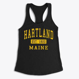 Hartland Maine Classic Established Women's Racerback Tank