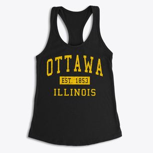 Ottawa Illinois Classic Established Women's Racerback Tank