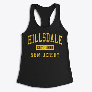 Hillsdale New Jersey Classic Established Women's Racerback Tank