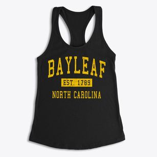 Bayleaf North Carolina Classic Established Women's Racerback Tank