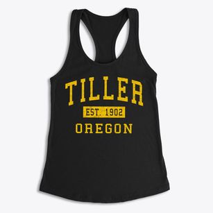 Tiller Oregon Classic Established Women's Racerback Tank