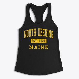 North Deering Maine Classic Established Women's Racerback Tank