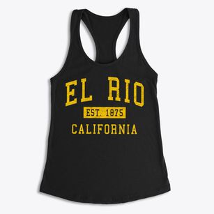 El Rio California Classic Established Women's Racerback Tank