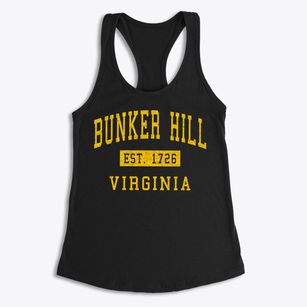 Bunker Hill Virginia Classic Established Women's Racerback Tank