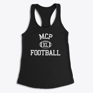 Minneapolis College Preparatory School Classic Football Women's Racerback Tank