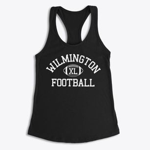 Wilmington Sda School Classic Football Women's Racerback Tank