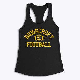Ridgecroft School Classic Football Women's Racerback Tank