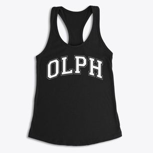 Our Lady Of Perpetual Help Varsity Arch Women's Racerback Tank