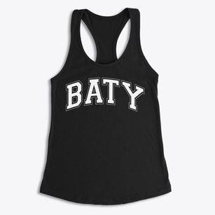Baty Elementary School Varsity Arch Women's Racerback Tank