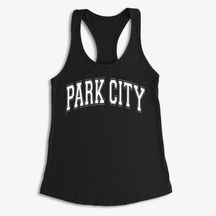 Park City High School Varsity Arch Women's Racerback Tank