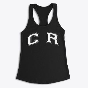 C R Sundwall Center Varsity Arch Women's Racerback Tank