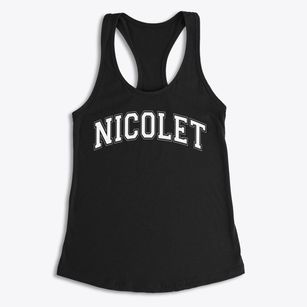 Nicolet High School Varsity Arch Women's Racerback Tank