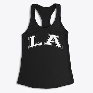 La Elementary School Varsity Arch Women's Racerback Tank