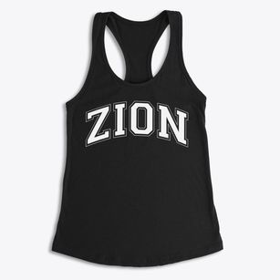 Zion Lutheran School Varsity Arch Women's Racerback Tank