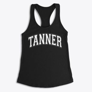 Tanner Elementary School Varsity Arch Women's Racerback Tank