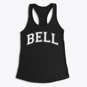 Bell Elementary School Varsity Arch Women's Racerback Tank