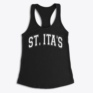 Saint Ita's School Varsity Arch Women's Racerback Tank