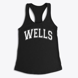 Wells Community Academy High School Varsity Arch Women's Racerback Tank