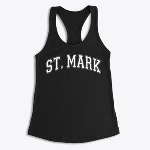 Saint Mark Middle School Varsity Arch Women's Racerback Tank