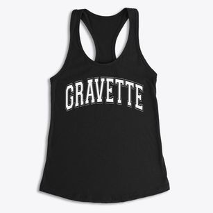 Gravette High School Varsity Arch Women's Racerback Tank