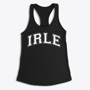 R L Irle Elementary School Varsity Arch Women's Racerback Tank
