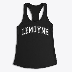 Lemoyne Elementary School Varsity Arch Women's Racerback Tank