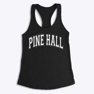 Pine Hall Elementary School Varsity Arch Women's Racerback Tank