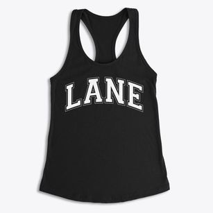 Lane Academy Varsity Arch Women's Racerback Tank