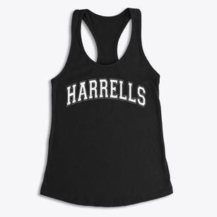 Harrells Christian Academy Varsity Arch Women's Racerback Tank