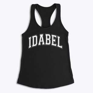 Idabel High School Varsity Arch Women's Racerback Tank