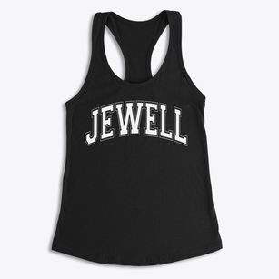 Jewell School Varsity Arch Women's Racerback Tank