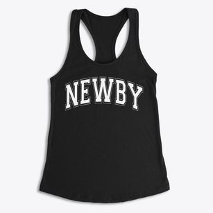 Newby Elementary School Varsity Arch Women's Racerback Tank